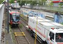 Unfall zwischen zwei KVB Bahnen Koeln Hoehenhaus Im Weidenbruch P267